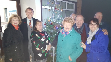 The Southend Conservative Club had its annual lights switch on